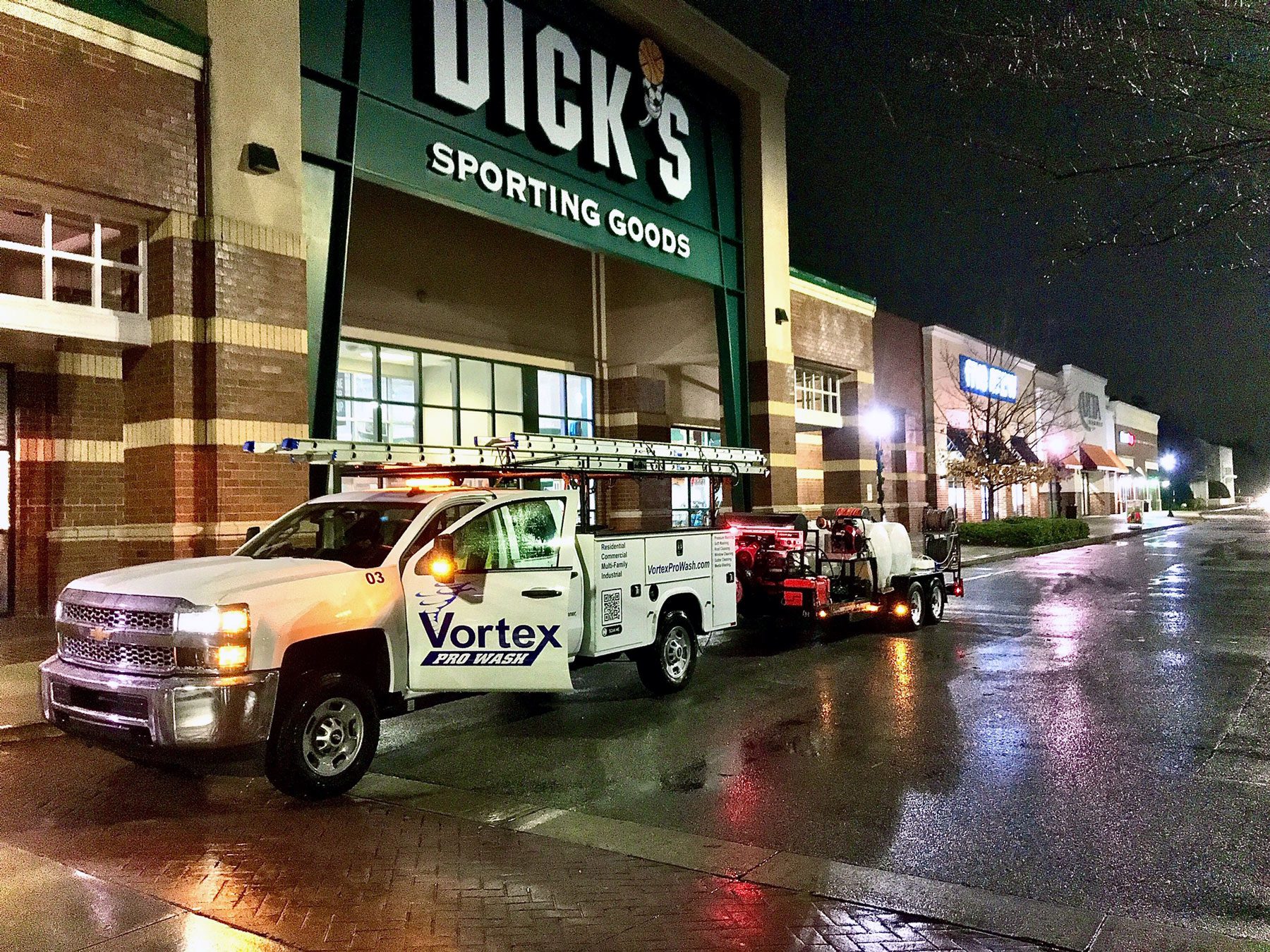 Commercial Pressure Washing in Raleigh